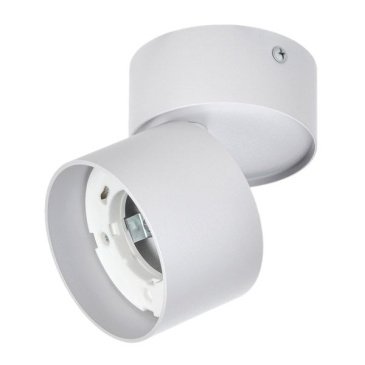 Накладной светильник без лампы IEK LIGHTING 4040 LT-USB0-4040-GX53-1-K01 GX53 цилиндр поворотный белый