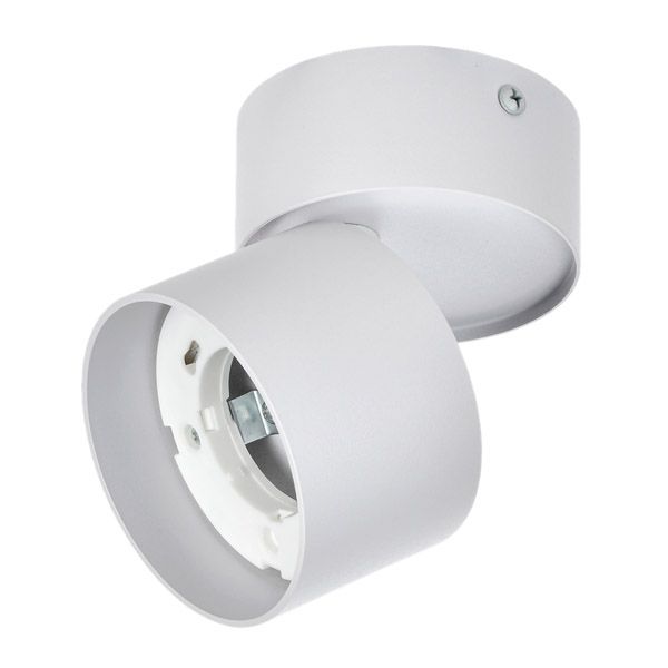 Накладной светильник без лампы IEK LIGHTING 4040 LT-USB0-4040-GX53-1-K01 GX53 цилиндр поворотный белый