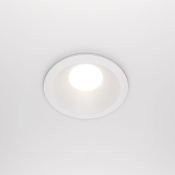Встраиваемый светильник без лампы DL032-2-01W Maytoni Zoom GU10 белый круглый IP65