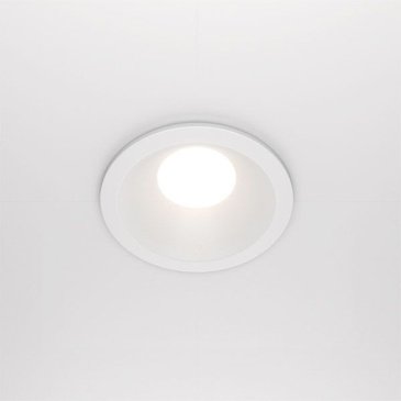 Встраиваемый светильник без лампы DL032-2-01W Maytoni Zoom GU10 белый круглый IP65