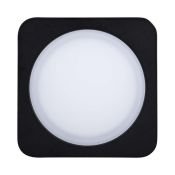 Встраиваемый светильник  10W Белый дневной  022008 LTD-96x96SOL-BK-10W 4000K 220V IP44 квадратный черный - уценка