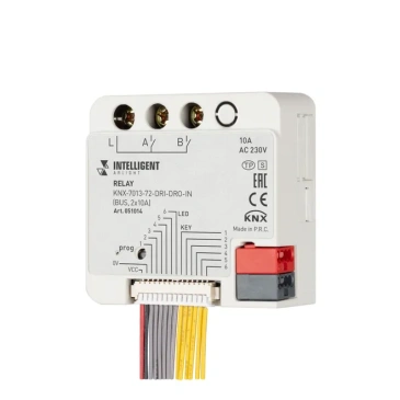 Релейный модуль KNX-7013-72-DRI-DRO-IN (BUS, 2x10A) 051014