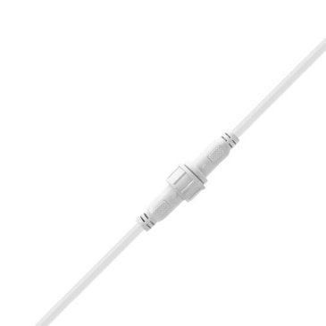 Удлинитель для гирлянд ALEDUS E-WP-0.3M 0.3 м, 2Pin, белый, мама-папа