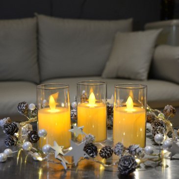 фигурка  светодиодная набор СВЕЧИ Белый теплый UL-00012456 ULD-F064 WW CANDLE SET3