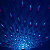 Светодиодный светильник-проектор «Кольцо» 2.5 см, свечение RGB