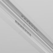 Коннектор прямой встраиваемый Gravity TRA034C-42S серебро (2шт)