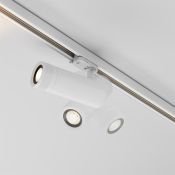 Трековый светильник 20W Белый теплый TR198-3-20W2.7K-Z-W Фокус Зум / Focus Zoom Trinity IP20 белый