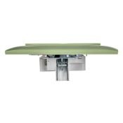 Штепсельная розетка встраиваемая двойная IEK SKANDY 10А SK-R23-10-K06-F SK-R09G без з/к с з/ш в сборе мятный