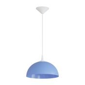 Подвесной светильник без лампы НСБ 21-60-252 1x60W E27 &quot;Кэнди&quot; фигурный белый/синий