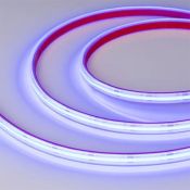 Светодиодная лента Синий CSP 24V 11.5W/m 544Led/метр  герм (экструзия) 032182(2) COB-PS-X544-10mm  IP67