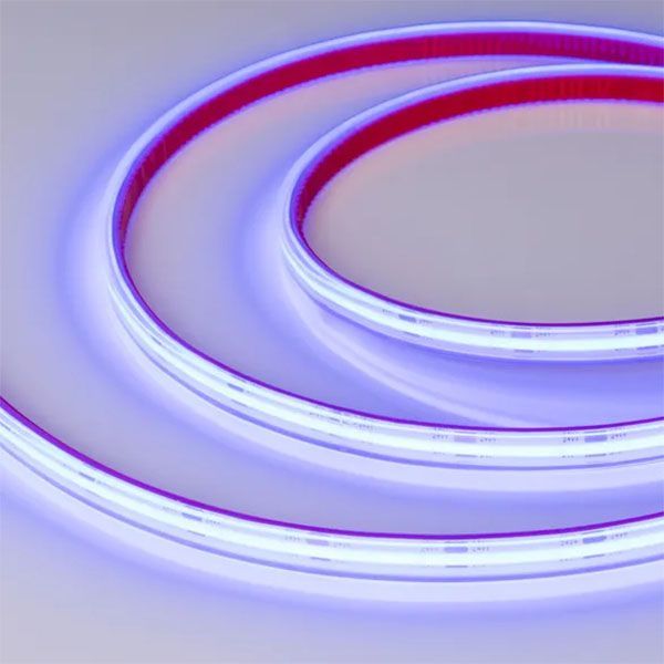 Светодиодная лента Синий CSP 24V 11.5W/m 544Led/метр  герм (экструзия) 032182(2) COB-PS-X544-10mm  IP67