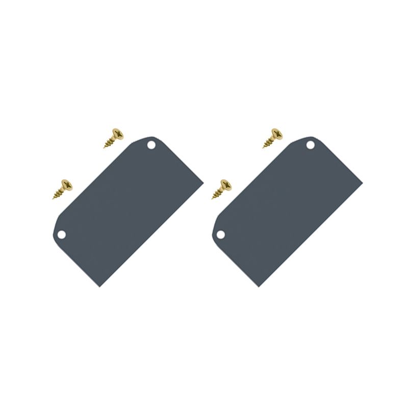Заглушка для трека SOLID BASE TR3052-AL торцевая белый/черный