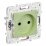 Штепсельная розетка встраиваемая IEK SKANDY 10А SK-R10-10-K06 SK-R02G без з/к без шторок мятный