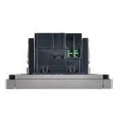 Розетка встраиваемая USB IEK FORTE&PIANO A+C 3,1А FP-U22-D31-K46 FP550 сталь