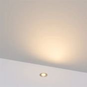 светильник     1W Белый теплый 057833 ART-PELURU-GROUND-R23 100deg 3000K цилиндр встраиваемый серебристый