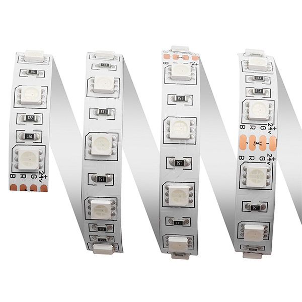 Светодиодная лента RGB 5050 24V 14.4W/m 60Led/метр 00-310 PRO IP20 Светодиодная лента RGB 5050 24V 14.4W/m 60Led/метр 00-310 PRO IP20