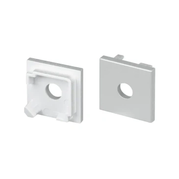 Заглушка SL-KANT-H16-S10 SQUARE с отверстием (комплект) 053567