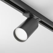 Трековый светильник под лампу GU10 Фокус С/Focus S Unity TR020-1-GU10-B на шинопровод черный