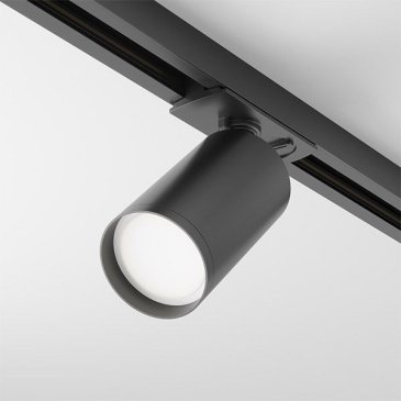 Трековый светильник под лампу GU10 Фокус С/Focus S Unity TR020-1-GU10-B на шинопровод черный