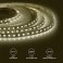 Светодиодная лента Белый теплый 3528 12V  9.6W/m 120Led/метр 32BL 8мм блистер