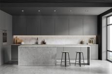 Встраиваемый светильник без лампы DENKIRS DEEP DK3103-BK GU5.3 черный круглый IP65
