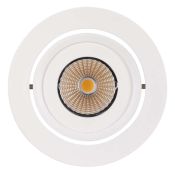 Встраиваемый светильник   9W Белый теплый  017463 LTD-95WH 220V IP20 круглый белый