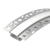 алюминиевый профиль FANTOM-BENT-W23-TOP-2000 ANOD 040347(1)