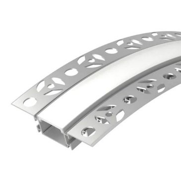 алюминиевый профиль FANTOM-BENT-W23-TOP-2000 ANOD 040347(1)