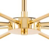 Люстра подвесная Lightstar без лампы 816081 DUMO 8х40W E14 латунь/золото