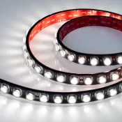 Светодиодная лента Белый 2835 24V 21W/m 42Led/метр 040919 FLT-PS-A42-BLACK-23mm 30deg 6000K IP67