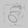 Трековый светильник 12W Белый дневной Онда/ONDA Unity 120deg TR007-1-12W4K-B-1 IP20 на шинопровод черный