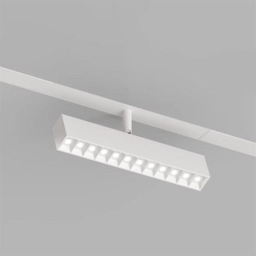 Трековый светильник   9W Белый-MIX SMART GRILL DK8006-WH IP20 на шинопровод управляемый белый
