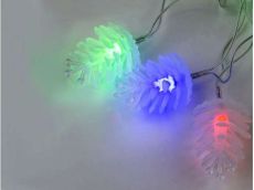 гирлянда фигурная  2.5W ШИШКИ  MULTICOLOR UL-00007193 ULD-S0500-050/DTA MULTI IP20 PINE CONES 5.0м