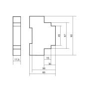 Реле контроля наличия и асимметрии фаз CZF-311 ЕА04.001.006