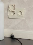 Рамка стеклянная 2 поста IEK BRITE BR-M22-G-41-K98 РУ-2-2-Бр песчаный RE