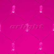 гирлянда СЕТЬ  18W Розовый  024683 ARD-NETLIGHT-CLASSIC-2000x1500-CLEAR-288LED 220V IP65