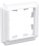 Рамка пластик 1 пост ATLASDESIGN ANTIQUE ATN101301 белый
