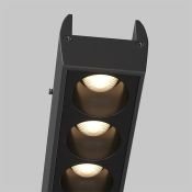 Трековый светильник 12W Белый теплый Точки/Points Elasity 36deg TR162-1-12W3K-M-B на шинопровод черный