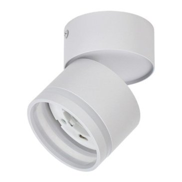 Накладной светильник без лампы IEK LIGHTING 4034 LT-USB0-4034-GX53-1-K01 GX53 цилиндр поворотный белый