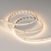 Светодиодная лента Белый теплый 2835 24V  7.7W/m 144Led/метр 038782 RT-A144-10mm 3000K LUX