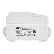 Выключатель двухклавишный EVS20-K01-10-54-DC ФОРС ВС20-2-0-ФБ белый IP54 IEK