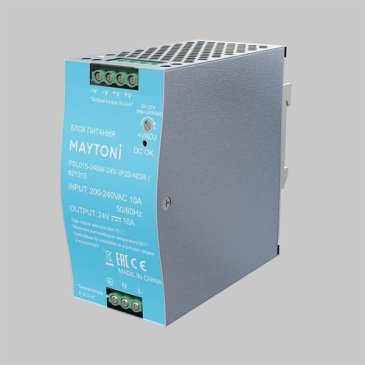 Блок питания (AC-DC) 24V  240W 821013 PSL015  на din-рейку