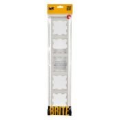 Рамка пластик 5 постов IEK BRITE BR-M52-12-K01 РУ-5-Бр белый/белый