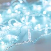 гирлянда  7W Лазурный- Белый 025784 ARD-STRING-CLASSIC-10000-CLEAR-100LED-FLASH  230V IP65 с эффектом мерцания