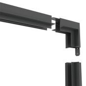 Соединитель для однофазного шинопровода SMART HIDE TR2118-BK встраиваемый угловой черный