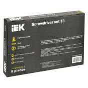 Набор отверток Т3 8шт ARMA2L 5 A2L5-NS10-T3-08 IEK