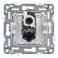 Розетка встраиваемая компьютерная IEK SKANDY SK-K10-2-K50 SK-K02N RJ45 кат.6 металл никель