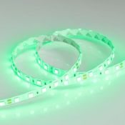 Светодиодная лента Зеленый 5060 24V 14.4W/m  60Led/метр герм (силикон) 016505  RTW 2-5000SE  LUX