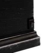 фигурка  светодиодная 1.5W &quot;камин Классика с эффектом живого огня&quot; 33х12х24 см, 3led пластик, батарейки 3хС или от USB