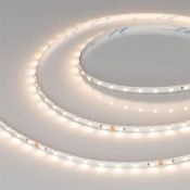 Светодиодная лента Белый теплый 2835 24V  5W/m 80Led/метр 037794 RT-A80-5mm 3000K LUX
